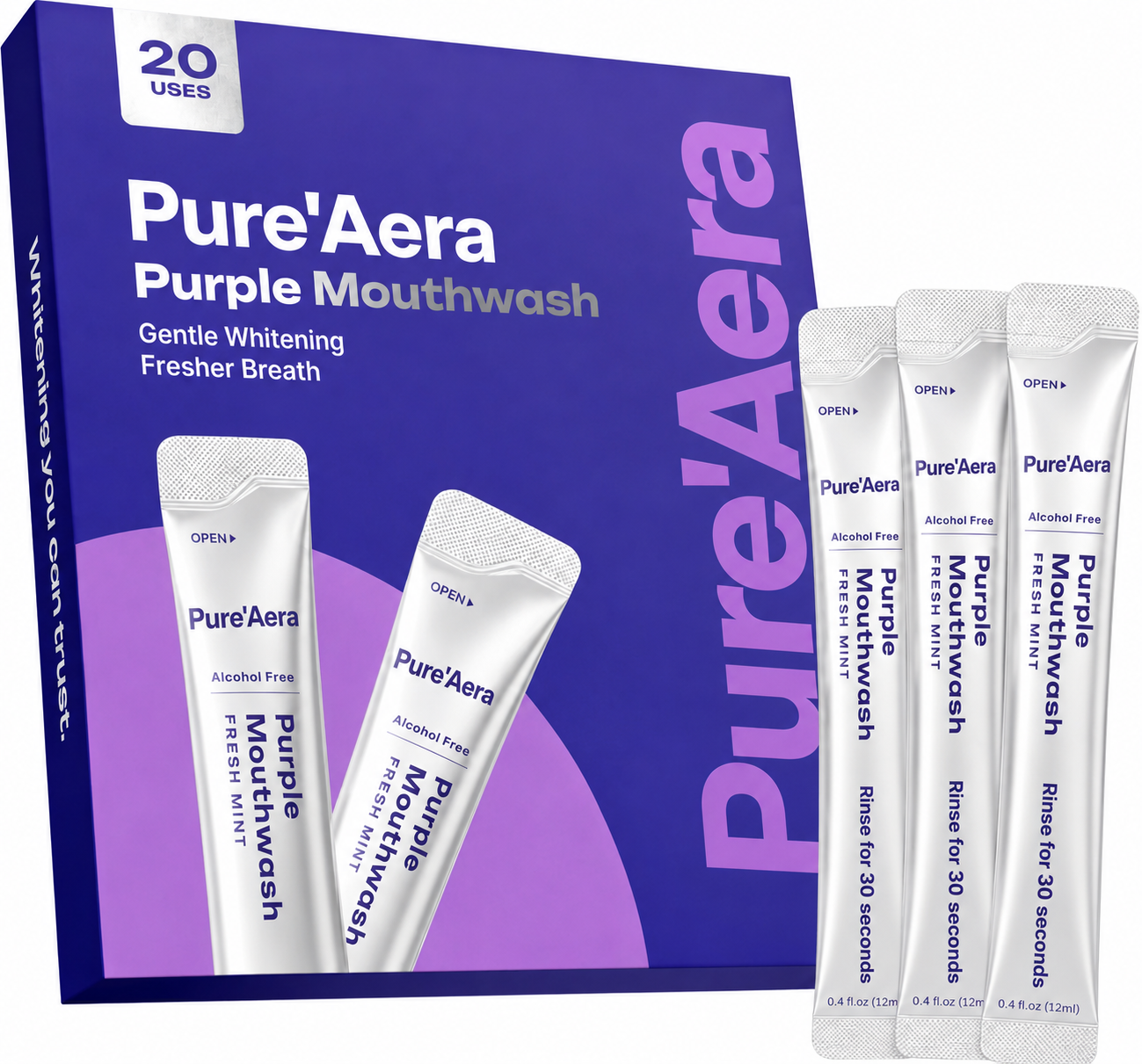Pure'Aera Purple Mouthwash™