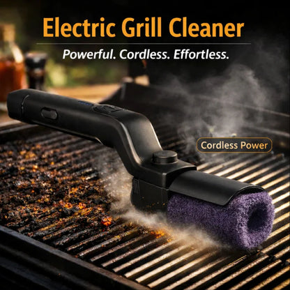 Electric Grill Cleaner – Rotary Power Brush for Outdoor Grills