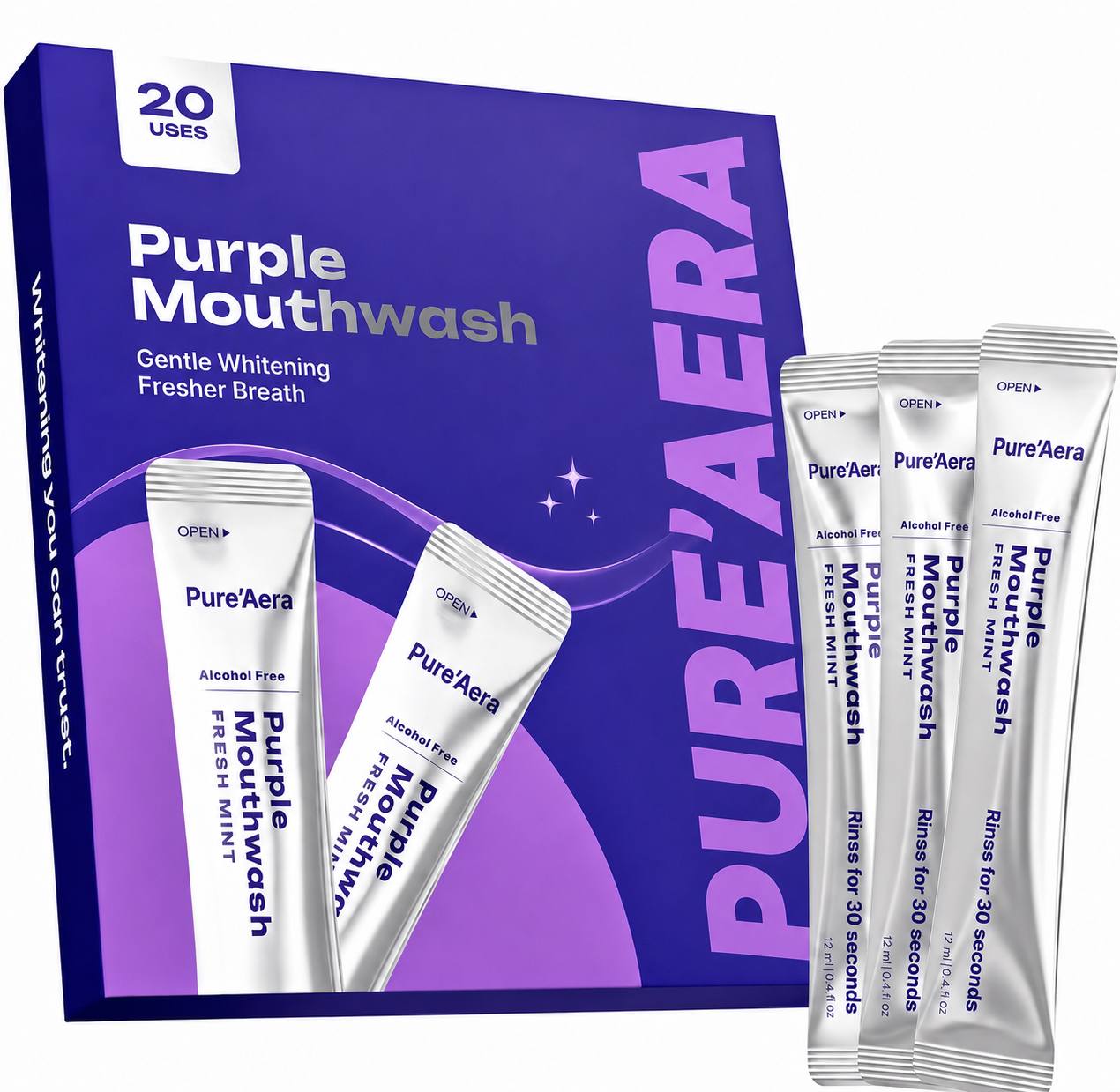 Pure'Aera Purple Mouthwash™