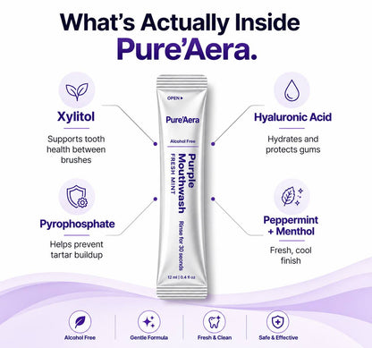 Pure'Aera Purple Mouthwash™