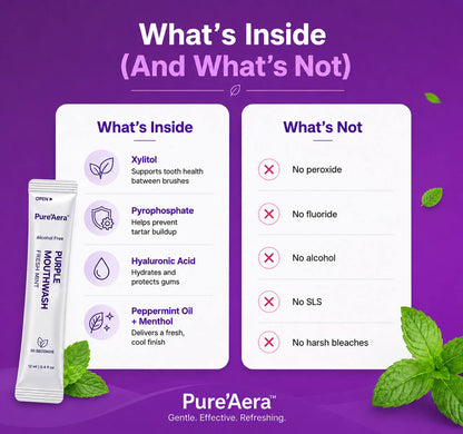 Pure'Aera Purple Mouthwash™